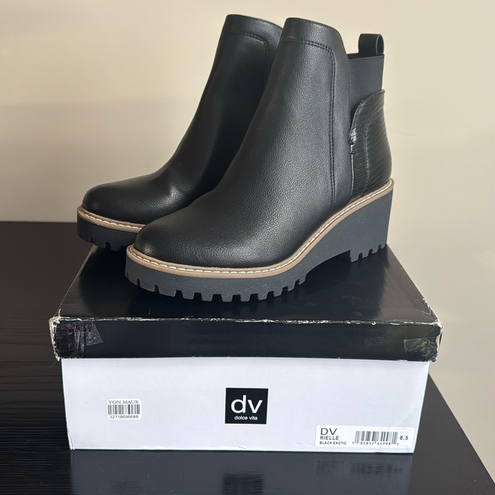 Dolce Vita Black Exotic Boot
